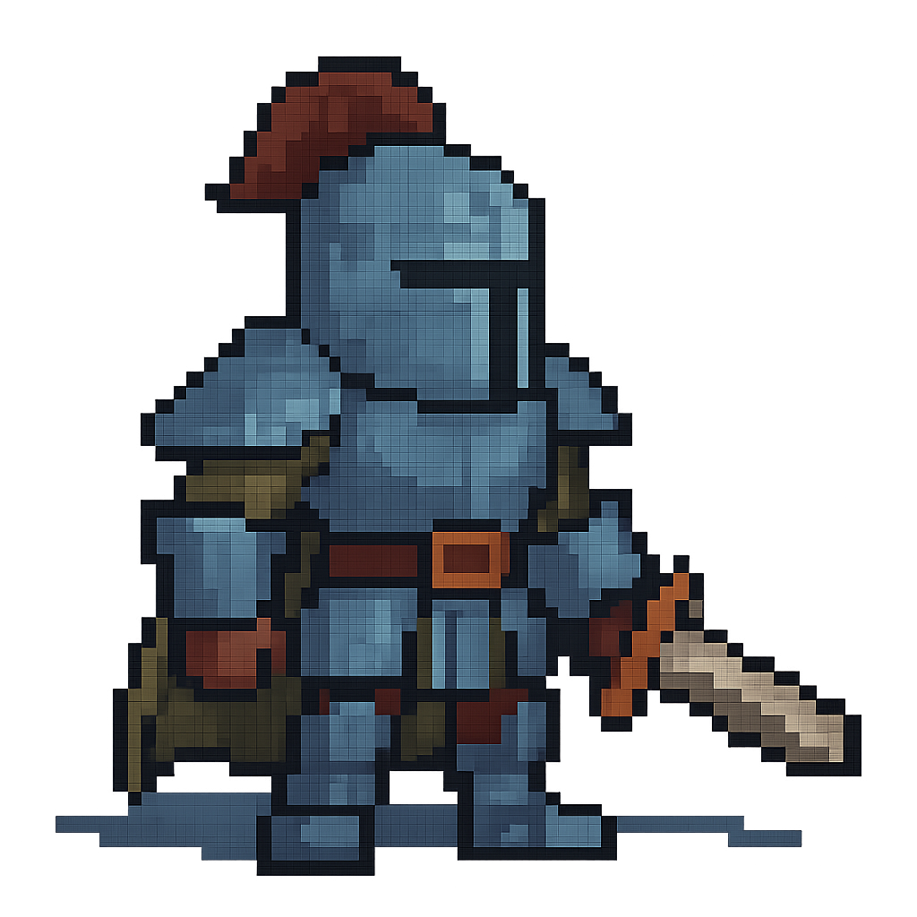 Sprite. Imagen generada con IA.