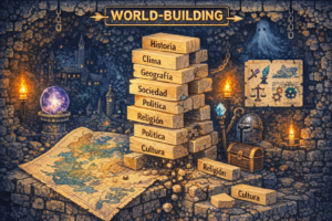 Worldbuilding-Jenka. Generada por IA