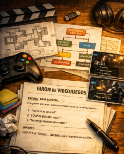 Guión en videojuegos