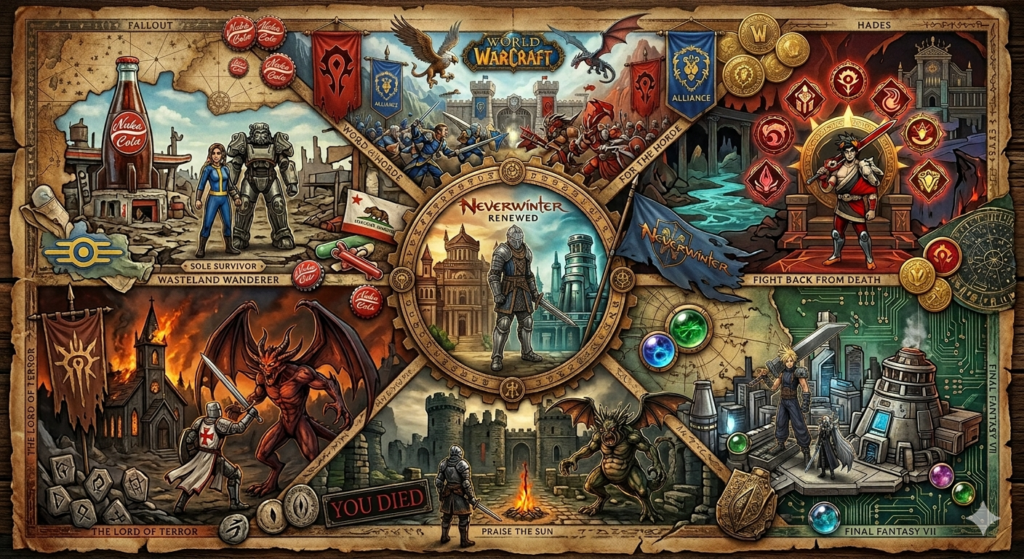 Categoría RPG. Generada con IA
